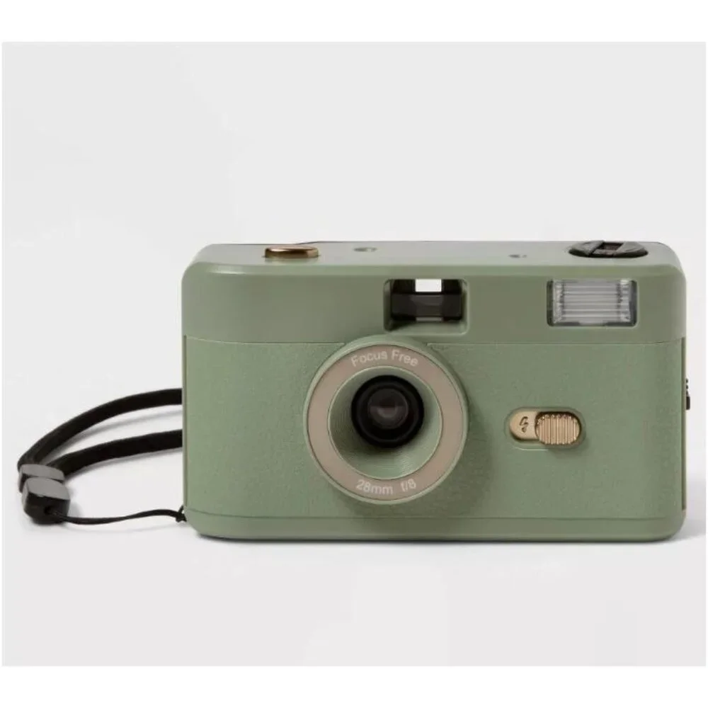 Heyday 35MM Camera with Built-in Flash Jade